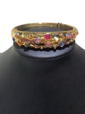 Kurt Geiger London Mixed Crystal Bangle Bracelet New